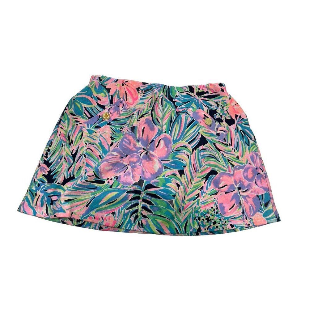 Lilly Pulitzer Ladies sz Xs Tennis Golf Pickleball skort stretch pull on